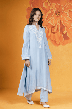Powder Blue Kurta & Pants