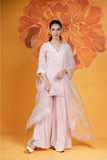 Blush Pink Short Kurta Set