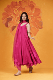 Hot Pink Anarkali Set