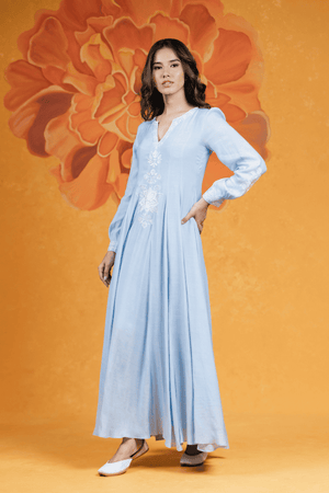 Powder Blue Gown