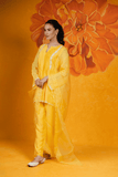 Yellow Short Kurta Set
