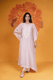 Blush Pink Kaftan Set