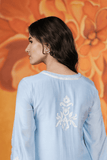 Powder Blue Kurta & Pants